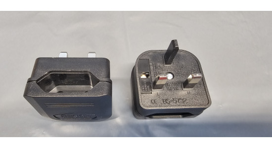 5A European to UK Plug Adapter